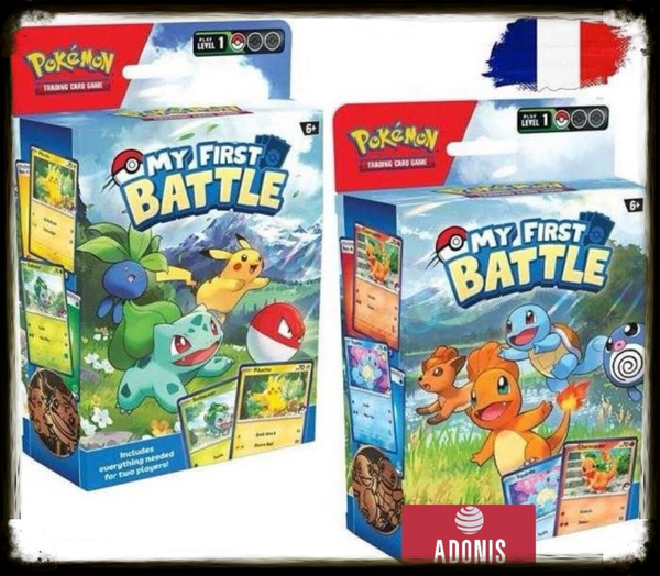 TRADING CARD GAME MY FIRST BATTLE