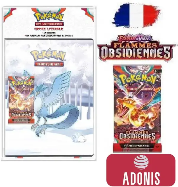 POKEMON PORTFOLIO AVEC 1 BOOSTER FR (EV03)
