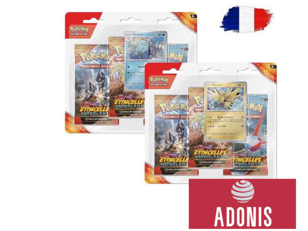 TRIPACK ÉTINCELLES DÉFERLANTES EV08 BLISTER 3BS (TRIO-BOOSTERS) FR