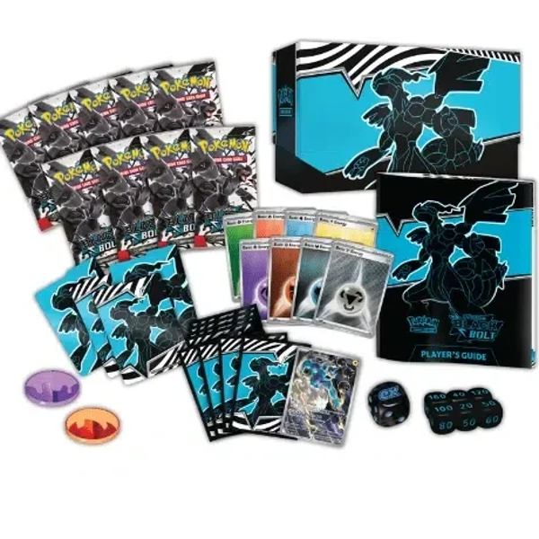 Les 2 ETB – Coffret Dresseur d’Elite – Pokémon – EV10.5 – Foudre Noire – Flamme Blanche – FR