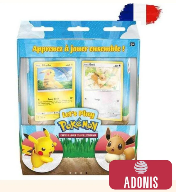 POKEMON DECK DE 60 CARTES LET'S PLAY PIKACHU