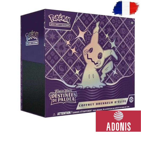 COFFRET DRESSEUR ÉLITE DE 9 BOOSTERS DESTINÉES DE PALDÉA (4.5) (FR)