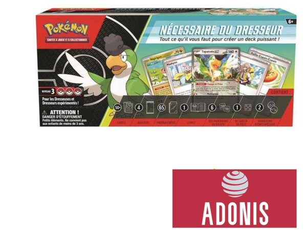 POKEMON KIT NECESSAIRE DU DRESSEUR 2024