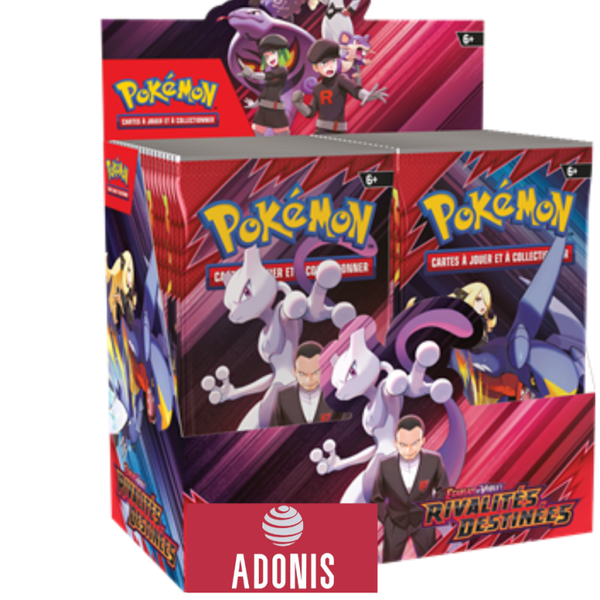 Pokemon EV10 : Display de 36 Boosters Écarlate et Violet Rivalités Destinées (fr)