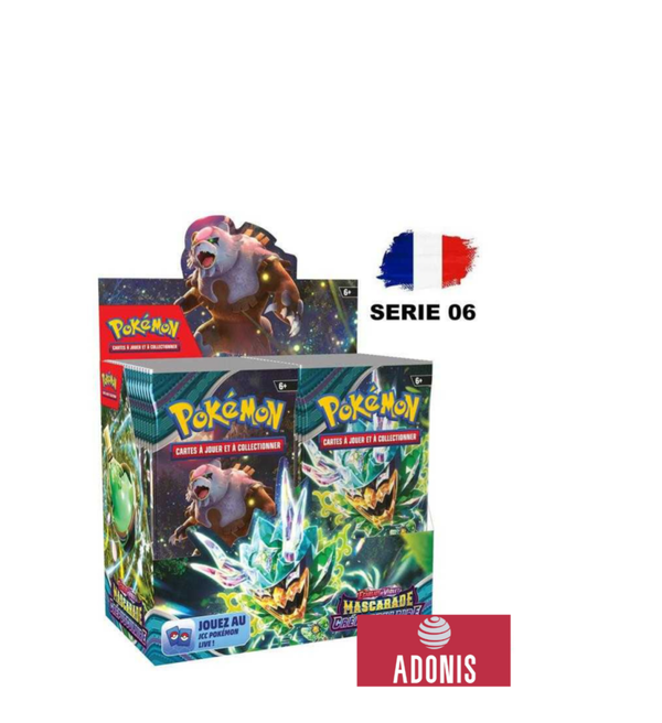 POKEMON DISPLAY DE 36 BOOSTER MASCARADE CREPUSCULAIRE EV06 (FR)
