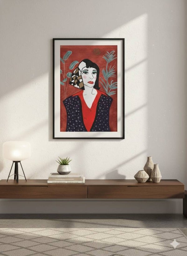 Stampe Illustrazioni dipinte in acrilico by SHESAMNE