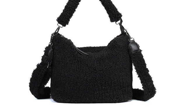 I'm Dutch Shopper Palma Teddy - Black