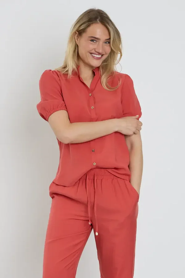 Elvira Blouse Elodi - Burnt Sienna