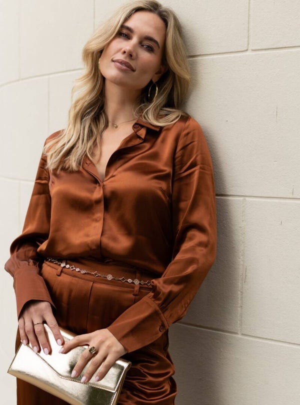 Elvira Blouse Hannah - Copper