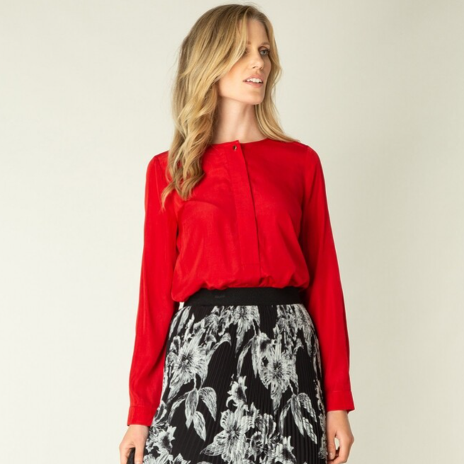 Yest Blouse Celia - Red