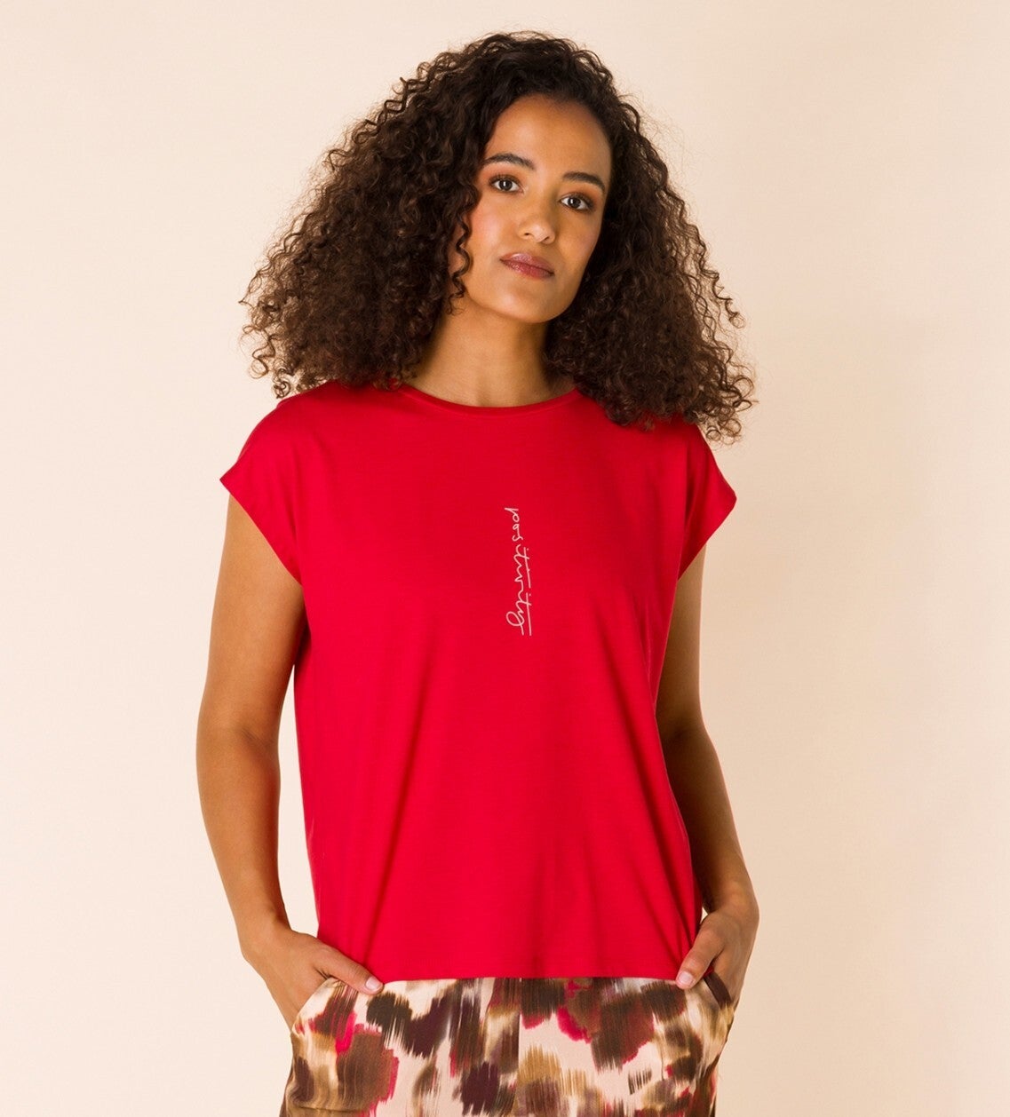 Ivy Beau T-shirt Aniek - Red