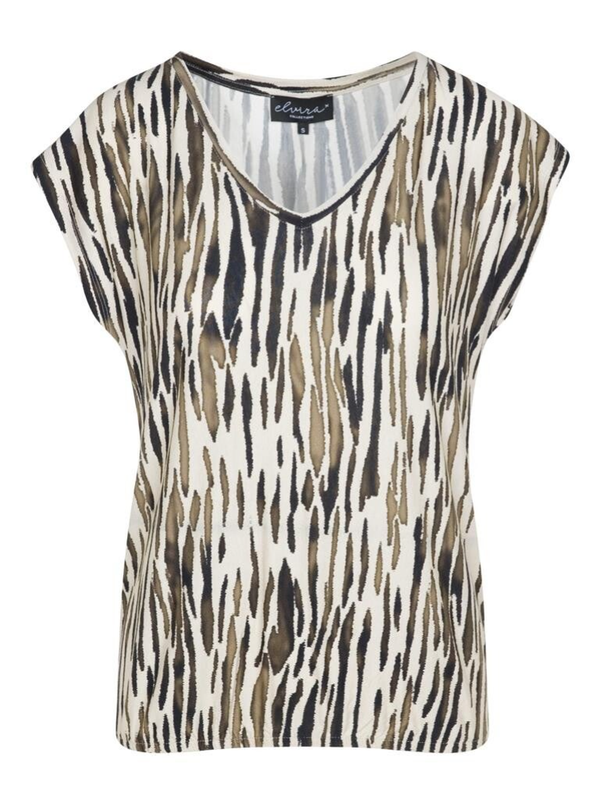 Elvira T-shirt Liv - Zebra