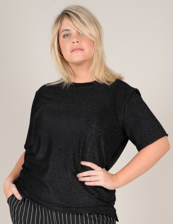 Shirt Gabriëlle - Sparkling Black