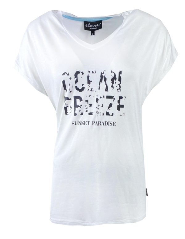 T-shirt Breeze - Off White/ Black