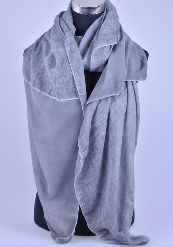 Shawl Double - Grey