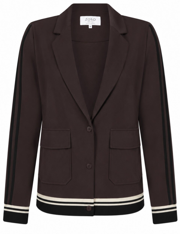 Zoso Blazer Arian - Espresso Travel