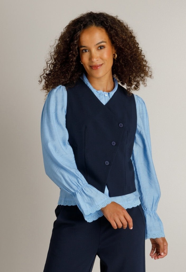Ivy Beau Gilet Helina - Dark Blue