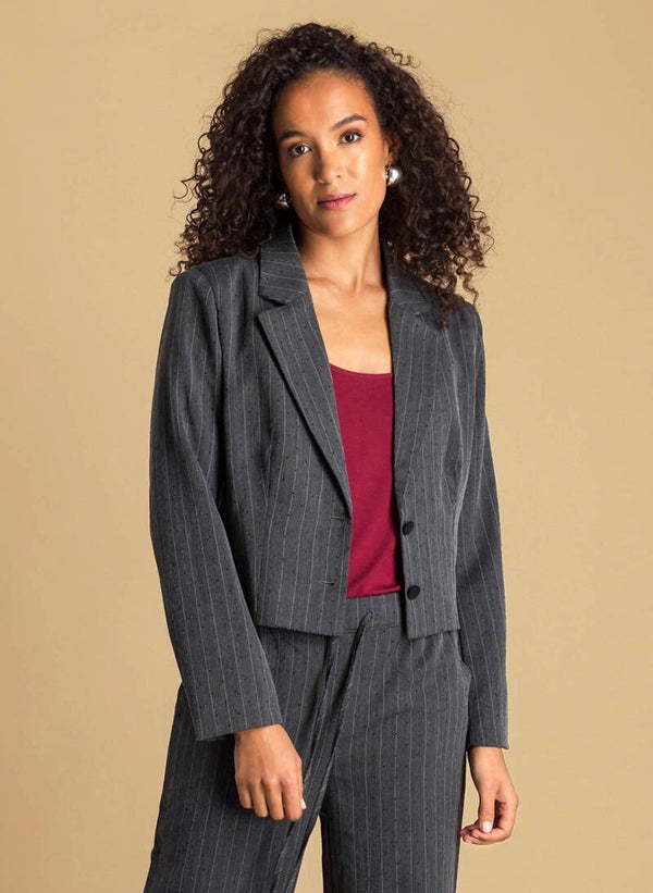 Ivy Beau Blazer Aleyna - Dark Grey