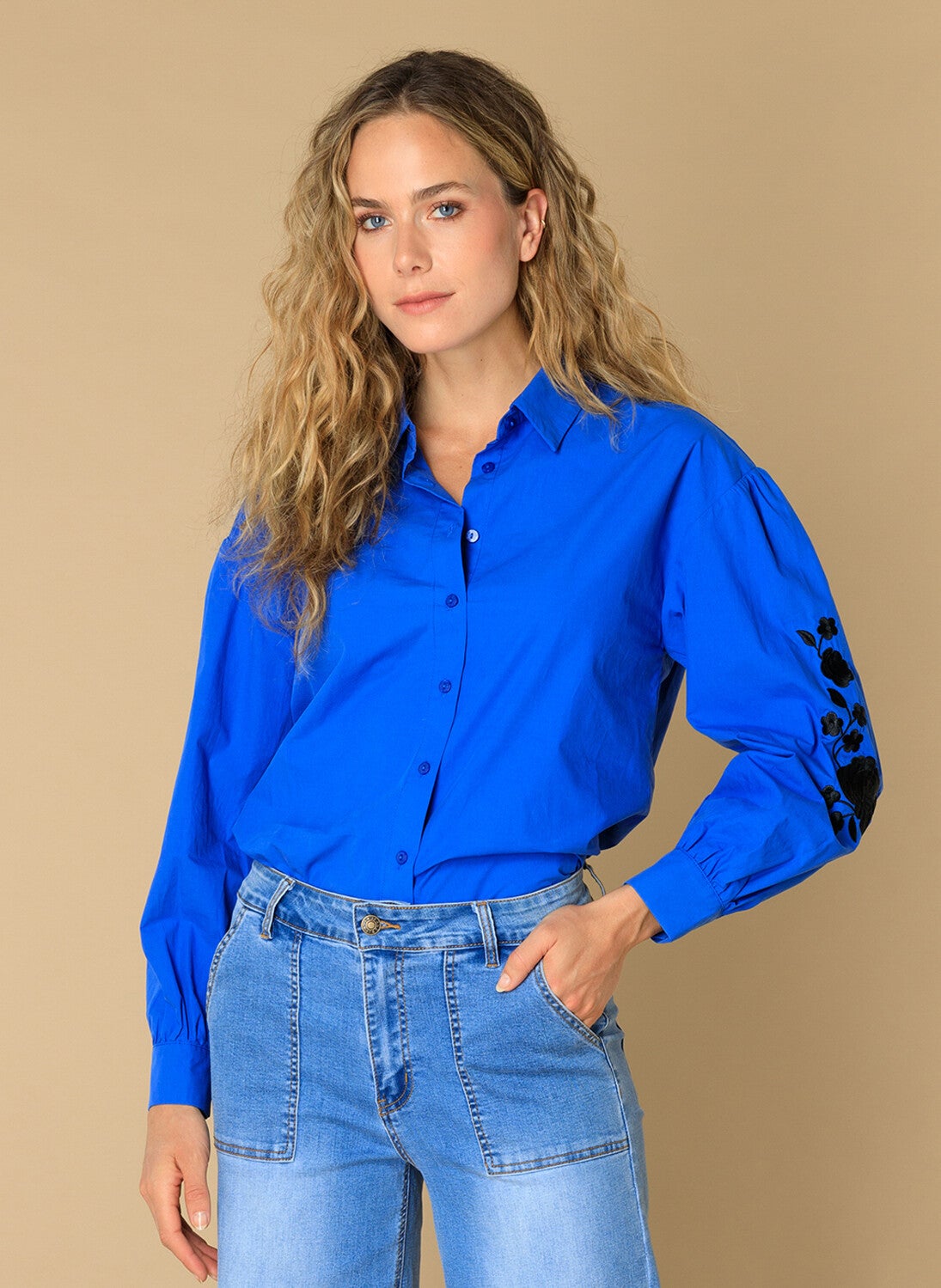 Ivy Beau Blouse Eslina - Blue