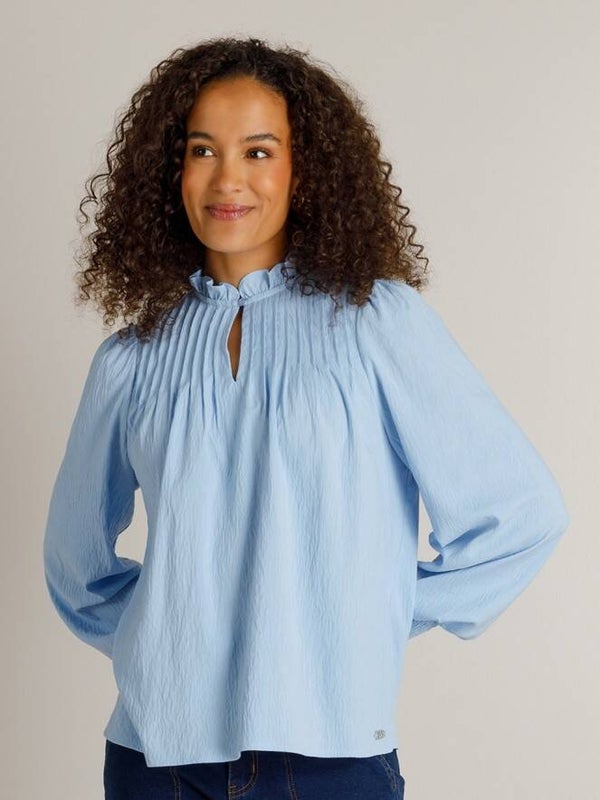 Ivy Beau Blouse Hedy - Sky Blue