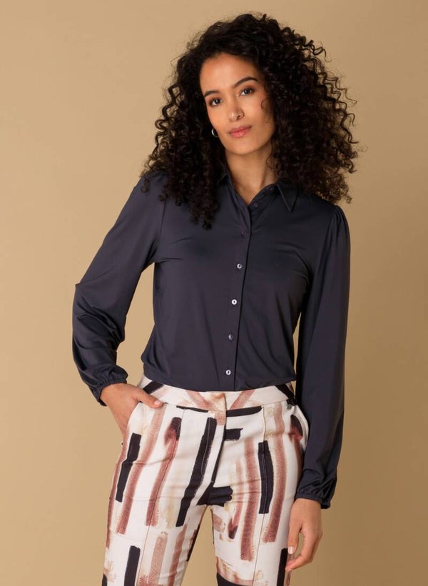 Ivy Beau Blouse Pebbe - Nearly Black