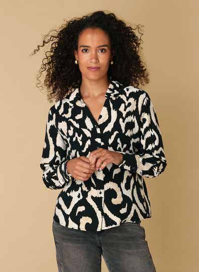 Ivy Beau Blouse Riana - Black