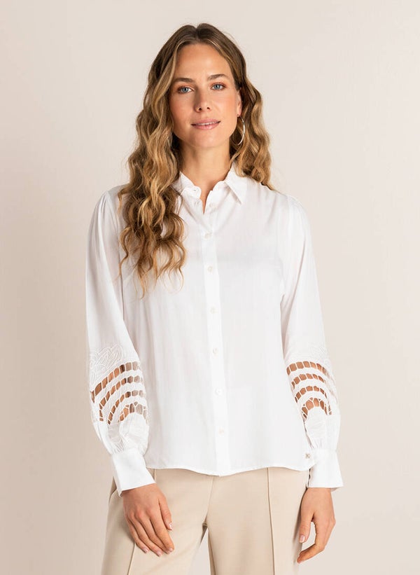 Ivy Beau Blouse Sanny - Wit