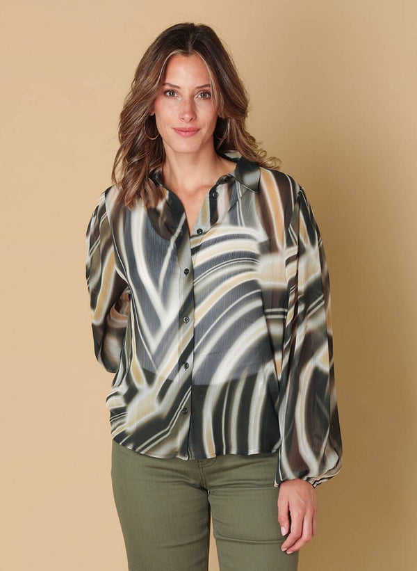 Ivy Beau Blouse Sirien - Olive