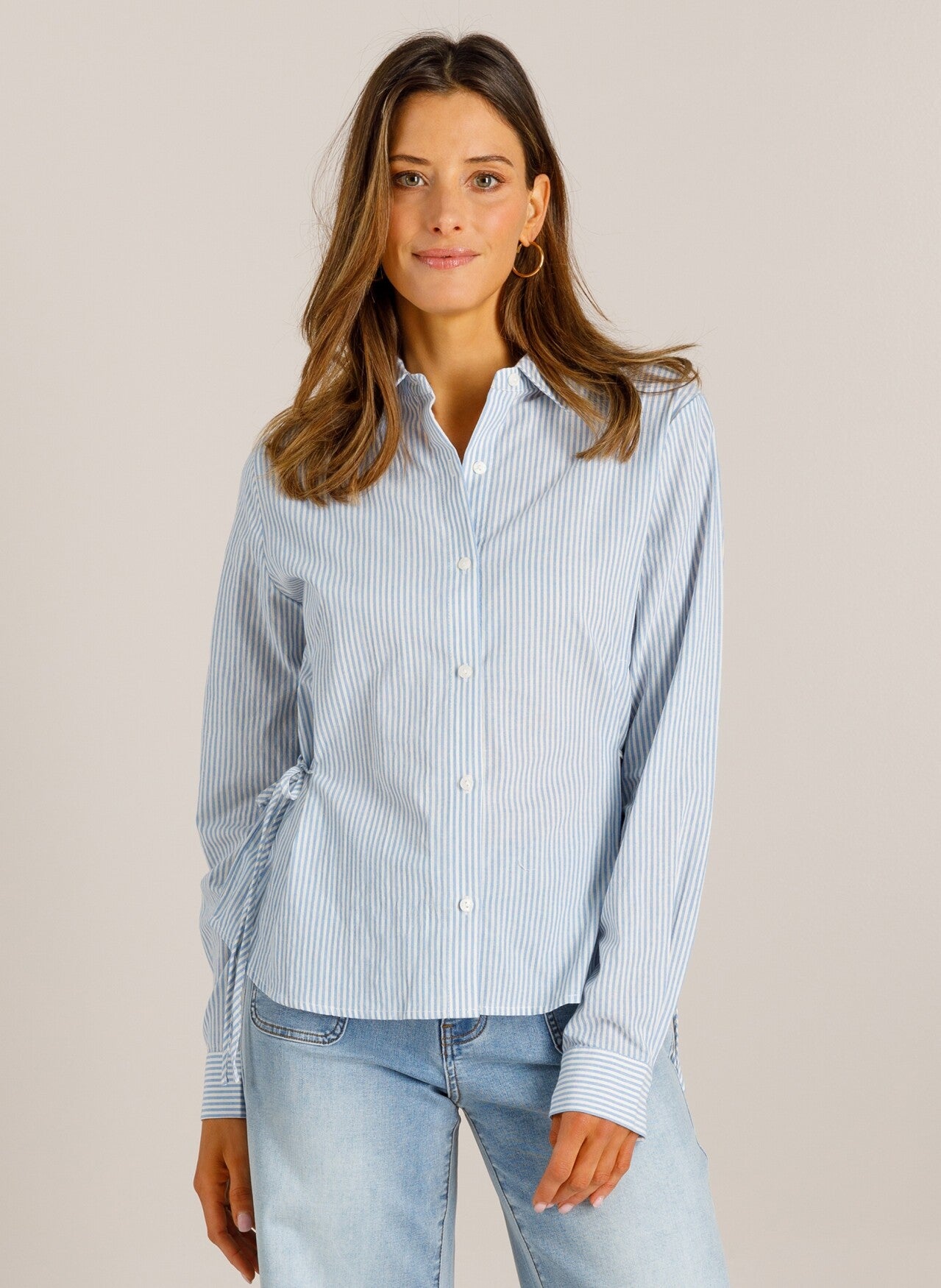 Ivy Beau Blouse Vien - Powder Blue