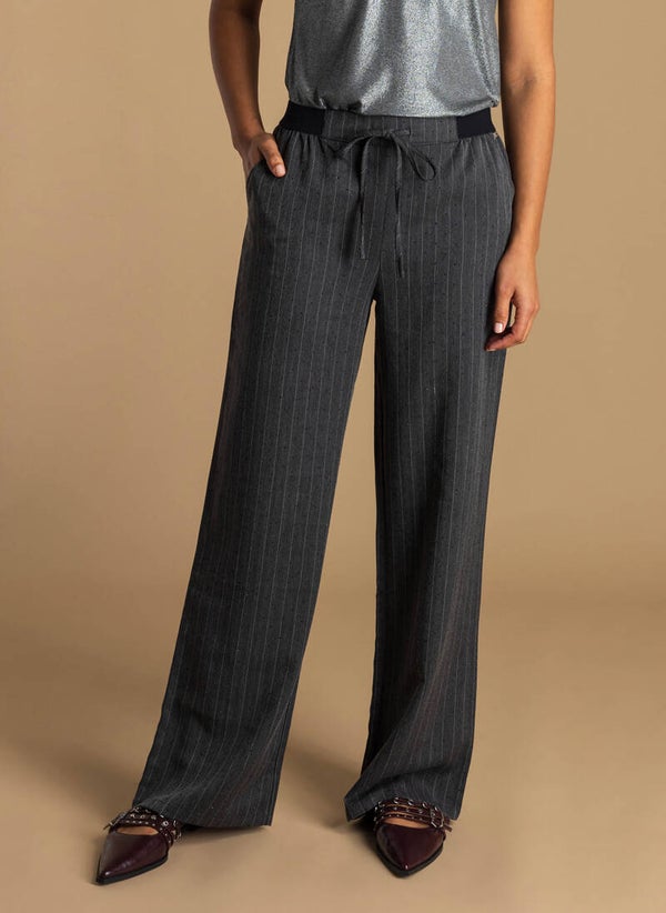 Ivy Beau Broek Amalia - Dark Grey