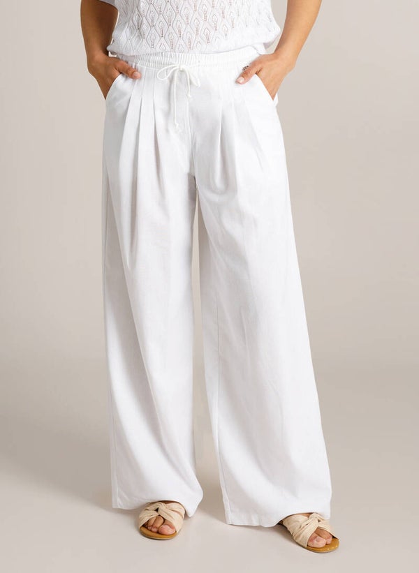 Ivy Beau Broek Ciara - Wit