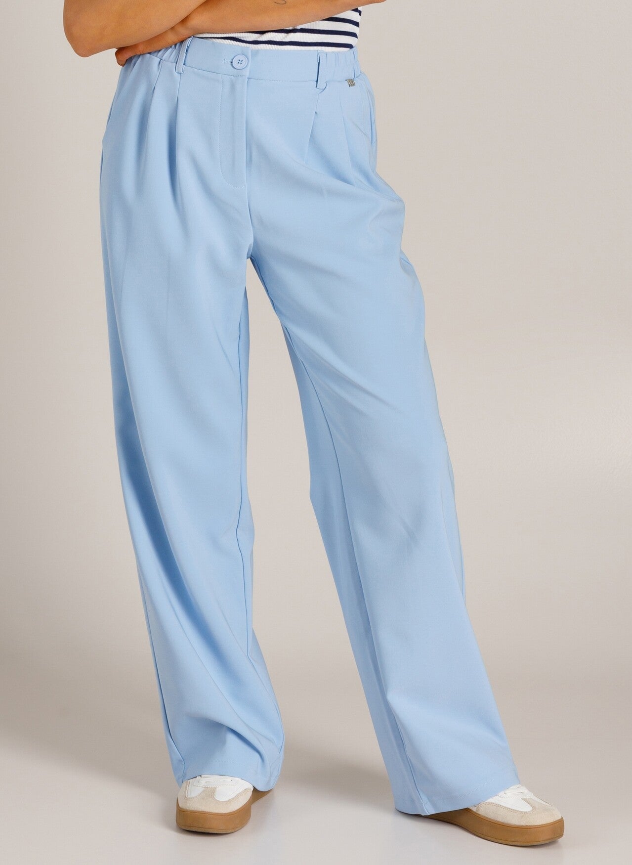 Ivy Beau Broek Venya - Powder Blue