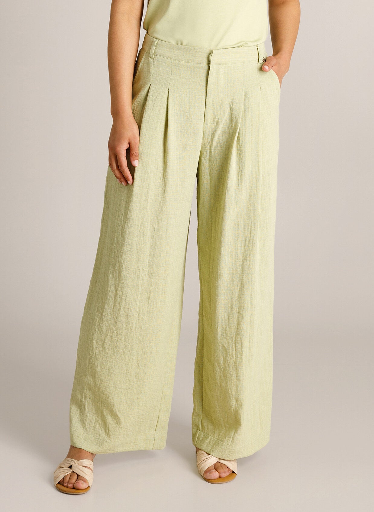 Ivy Beau Pantalon Ceyda - Pistache
