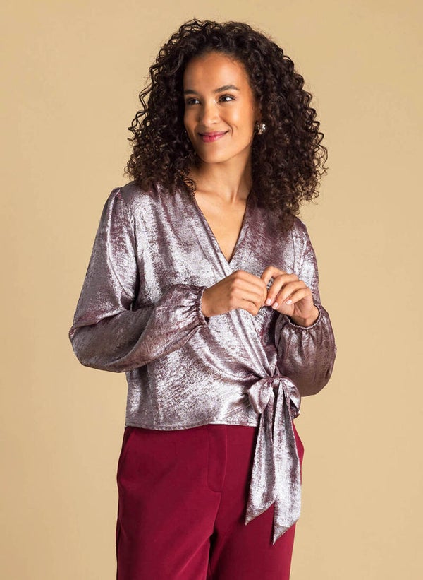 Ivy Beau Top Alaia - Dark Red