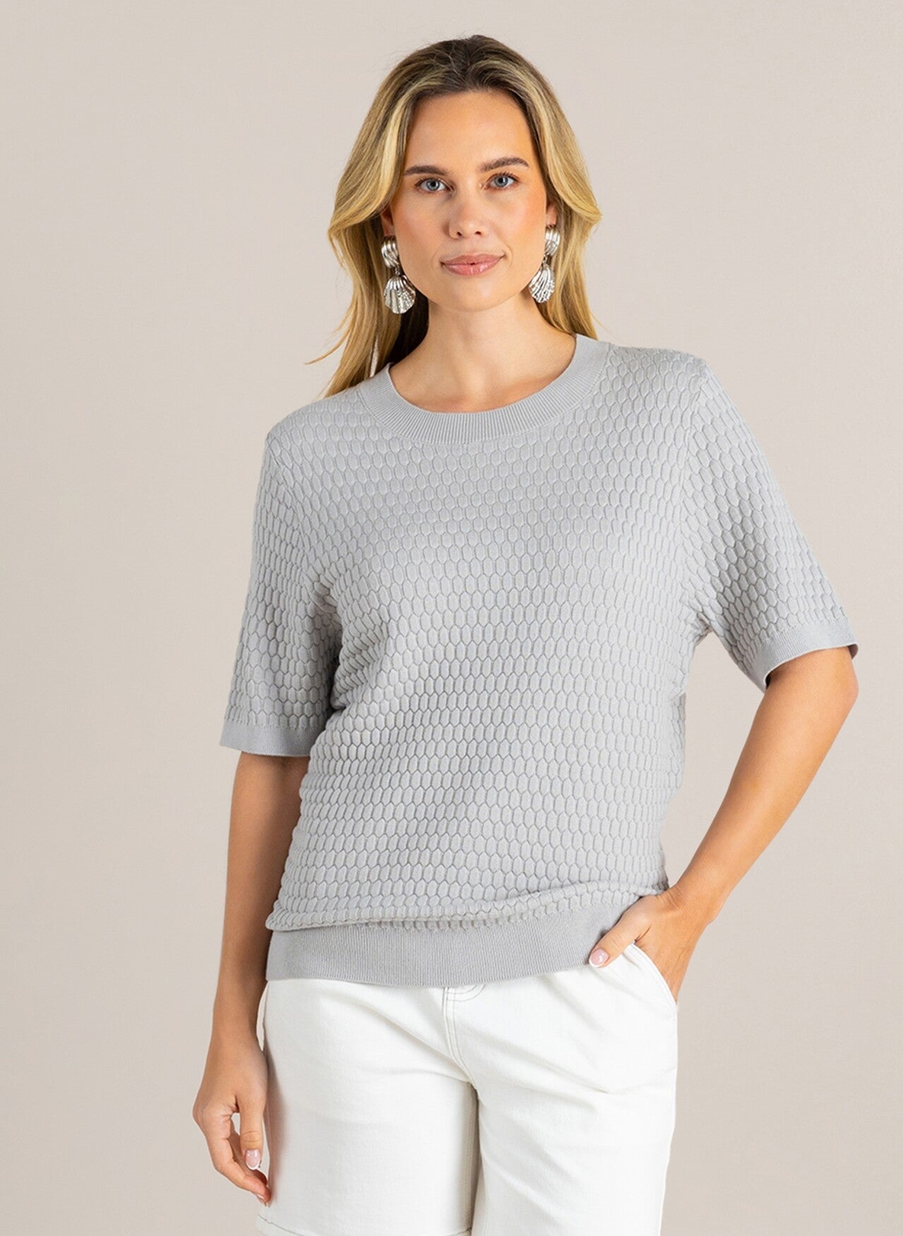 Ivy Beau Top Giulia - Grey