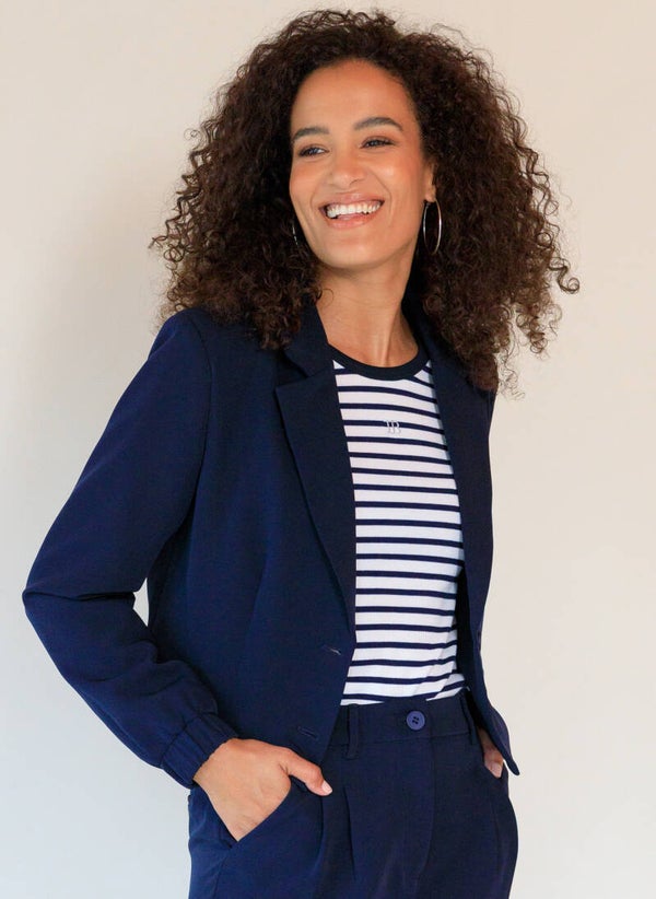 Ivy Beau Blazer Viona - Night Blue