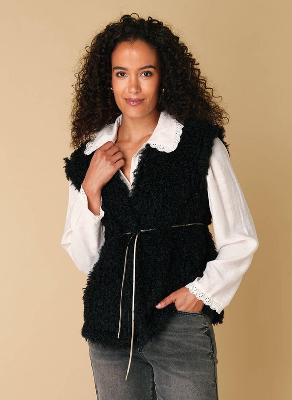 Ivy Beau Vest Runa - Black