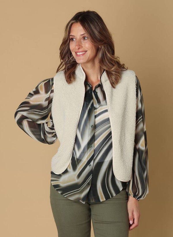 Ivy Beau Vest Shery - Off White