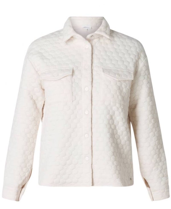 Ivy Beau Jacket  Peach - Off White