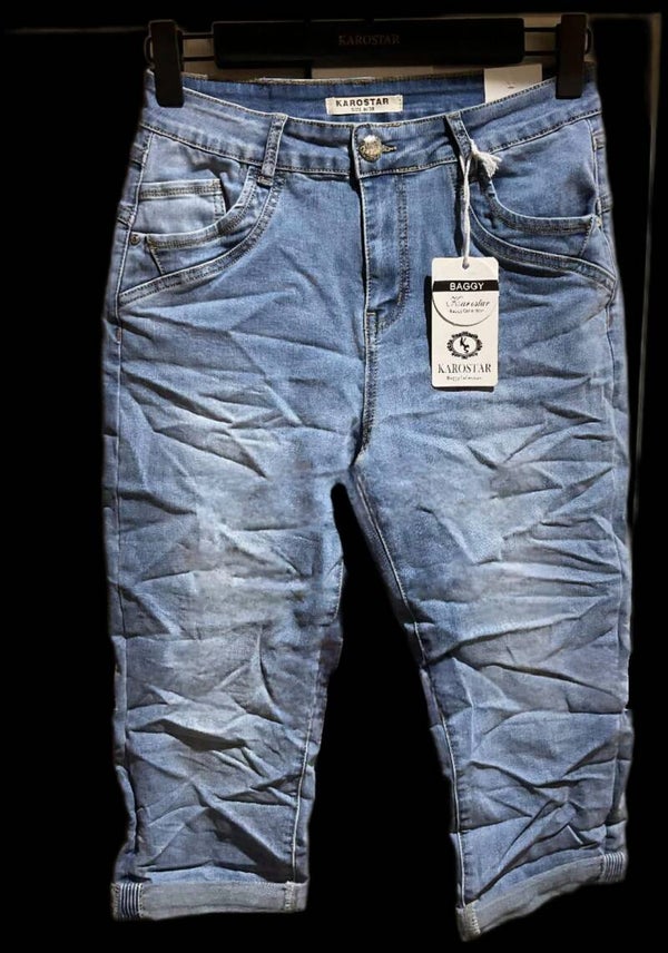 Karostar Capri Jeans - Blue Rits (KC2907)