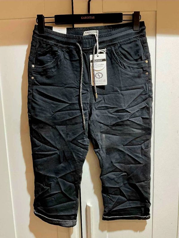 Karostar Capri Joggjeans - Black (KC2935)