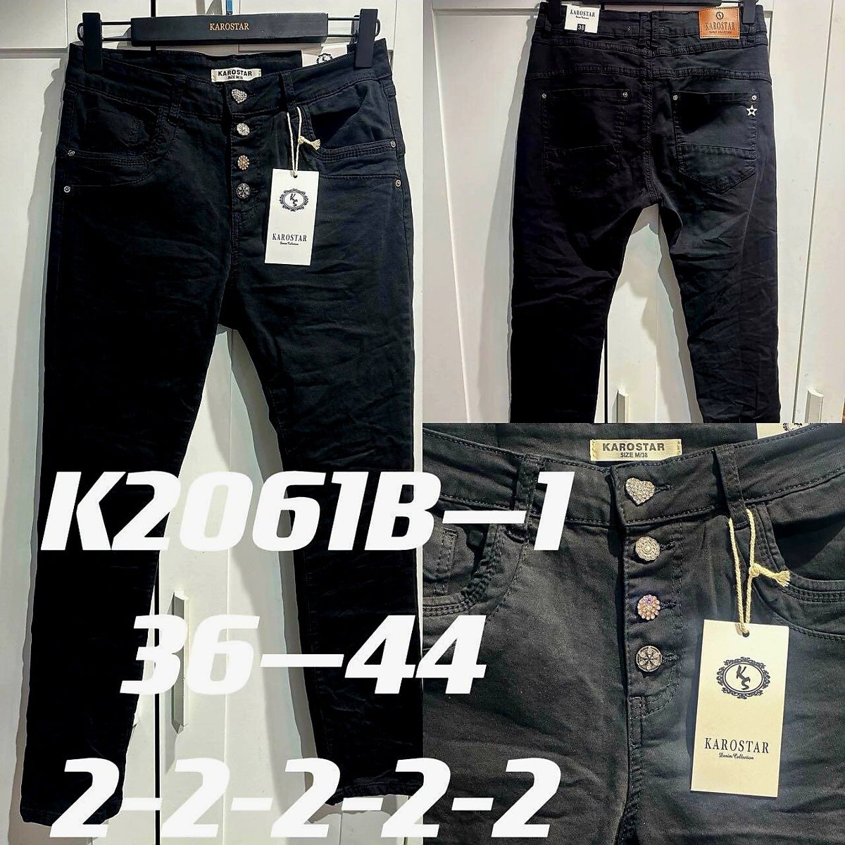 Jeans Karostar - denim blue | StarOutfit ModeWinkel van het jaar Gorinchem