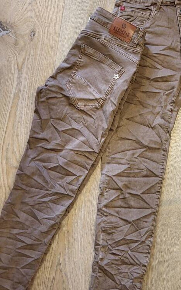 Karostar Jeans - Chocolate Milk Braun Rits (K2062-50)