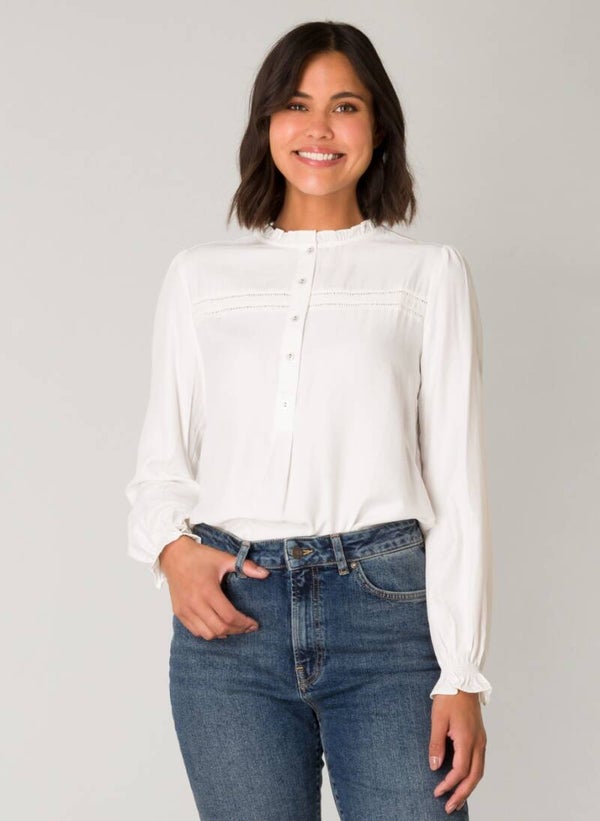Yest Blouse Lina - Ecru