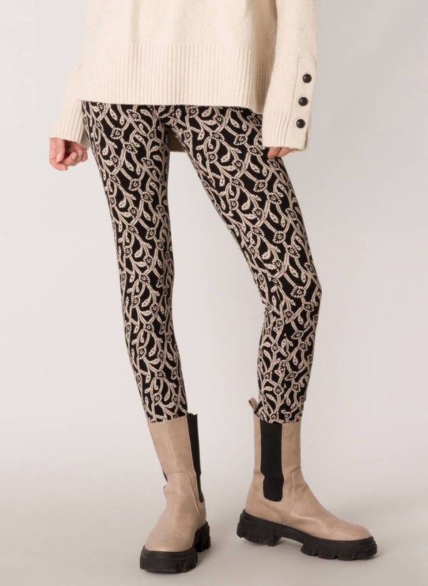 Yest Legging Sude - Soft Sand Black
