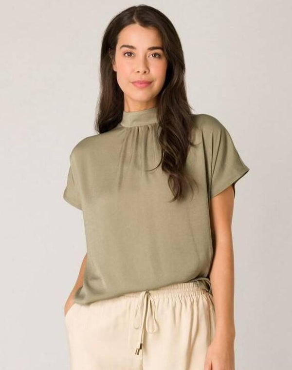 Yest Top Farin - Soft Army Green