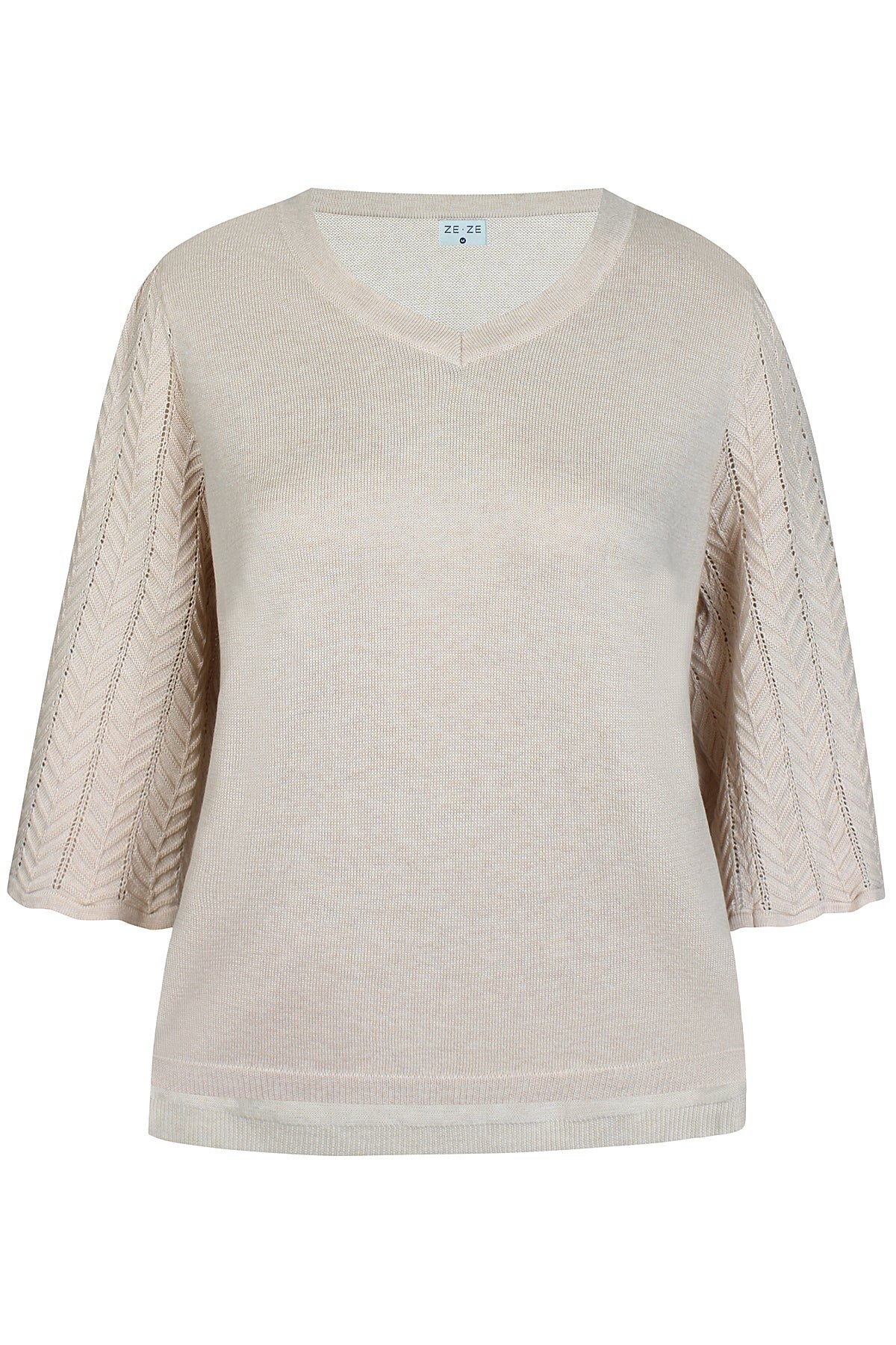 ZE-ZE Top Dambis - Beige
