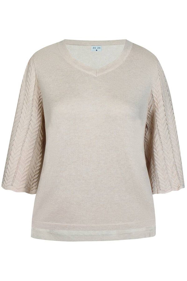 ZE-ZE Top Dambis - Beige