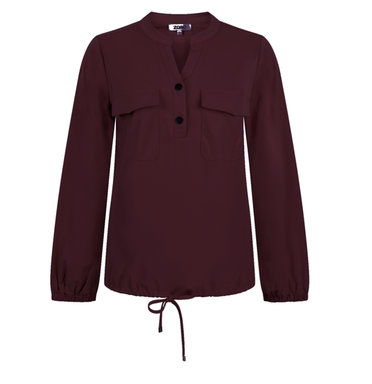 Zoso Blouse Helma - Bordeaux