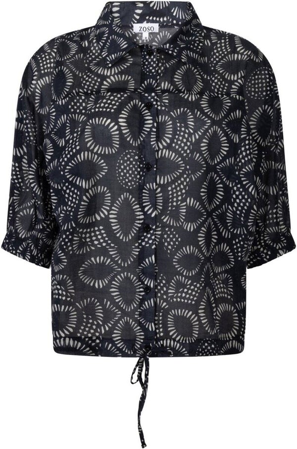 Zoso Blouse Iris - Black